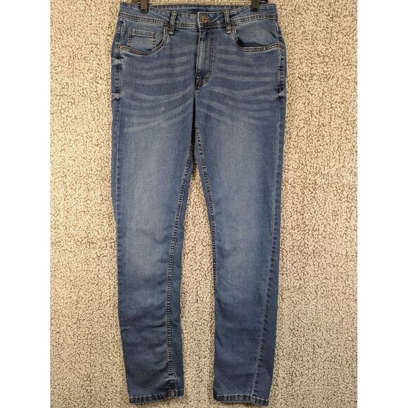 The Perfect Jean NYC Men 31x32 (Tag 31x34) Blue Slim Fit Stretch Denim - Picture 1 of 9